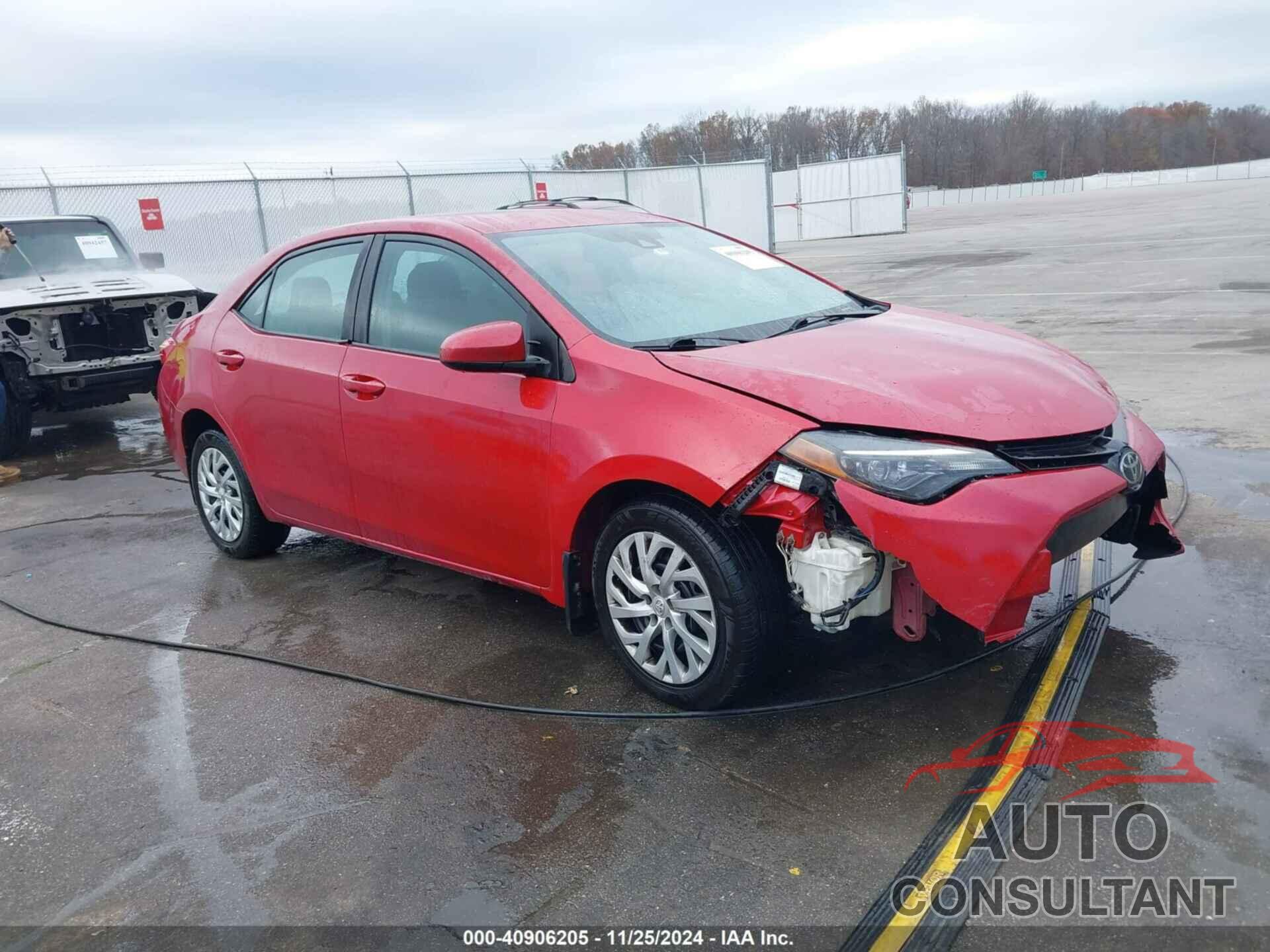TOYOTA COROLLA 2017 - 2T1BURHE3HC914553