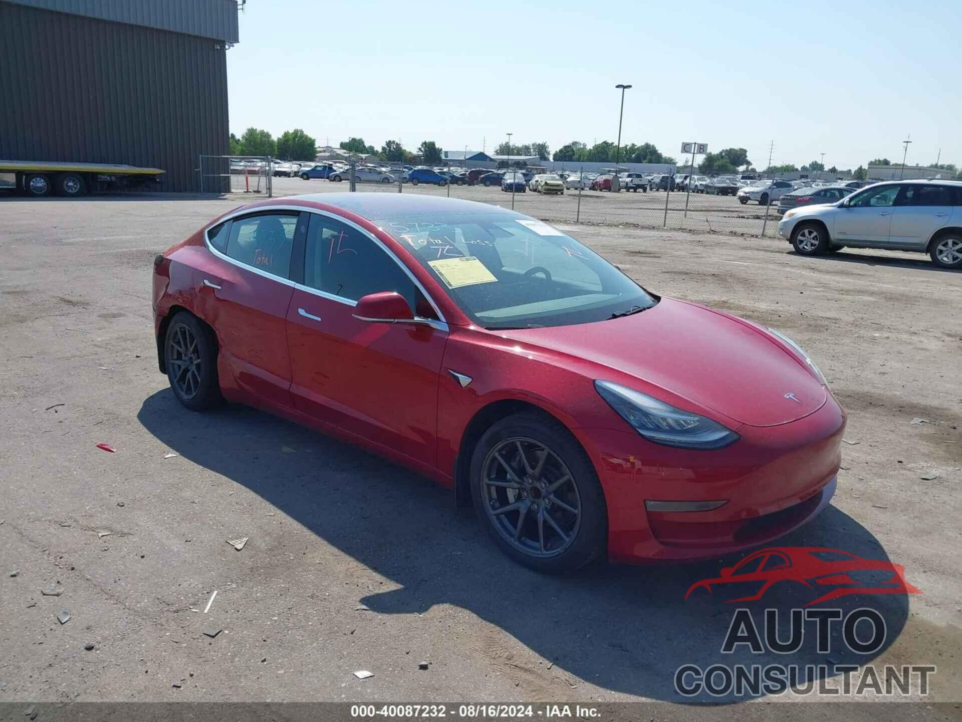 TESLA MODEL 3 2018 - 5YJ3E1EA5JF032452