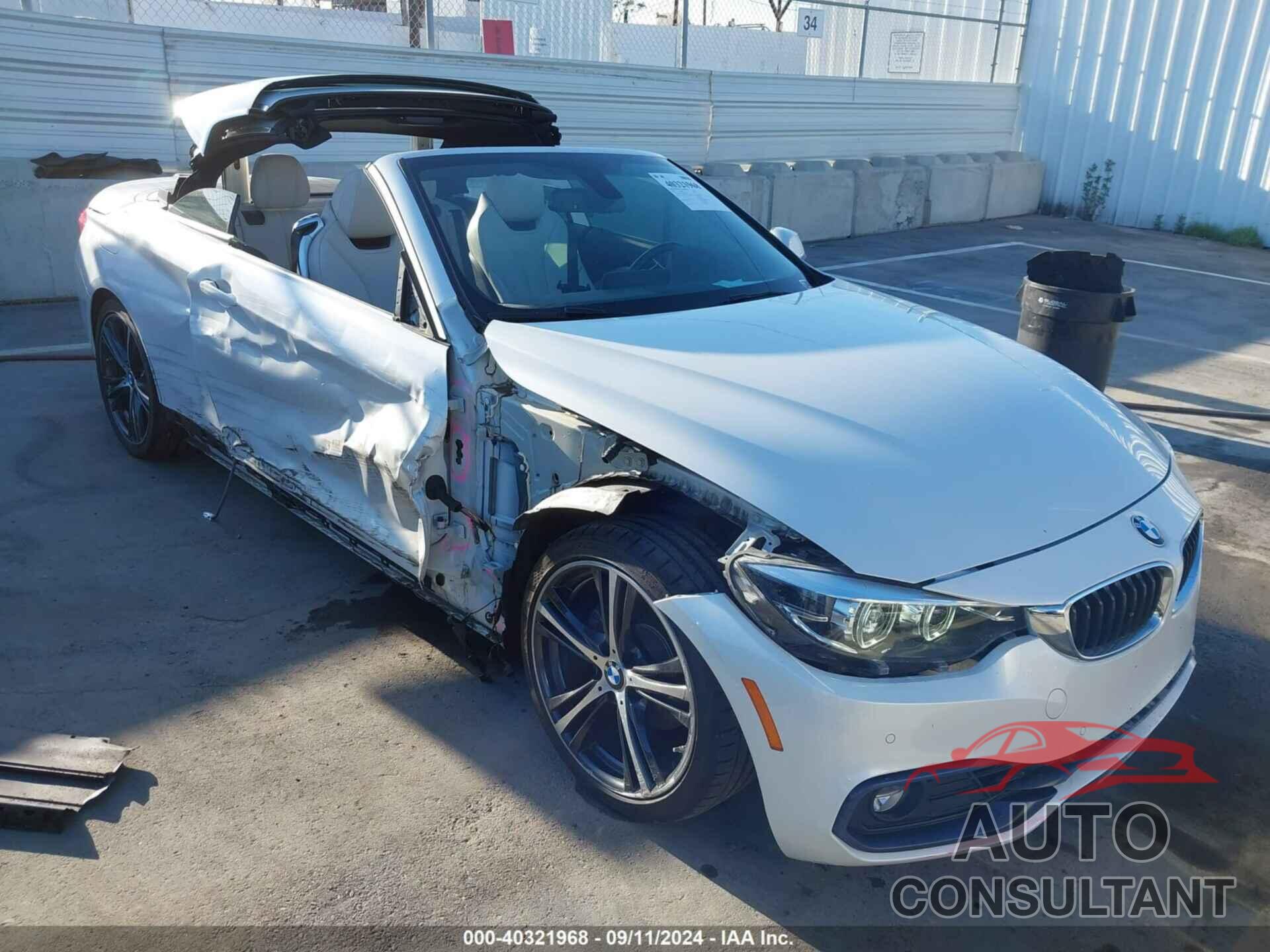 BMW 430I 2019 - WBA4Z1C51KEE48869