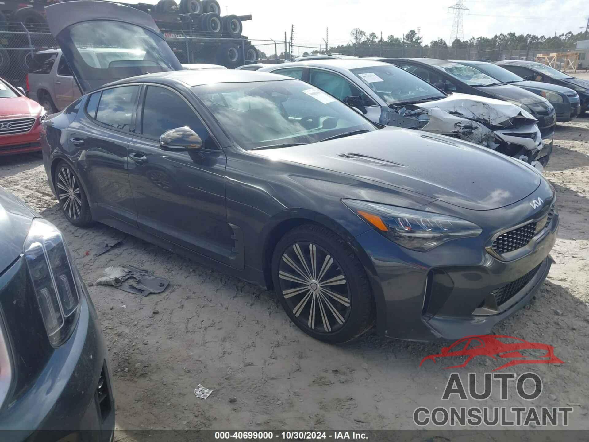 KIA STINGER 2022 - KNAE35LD0N6101226