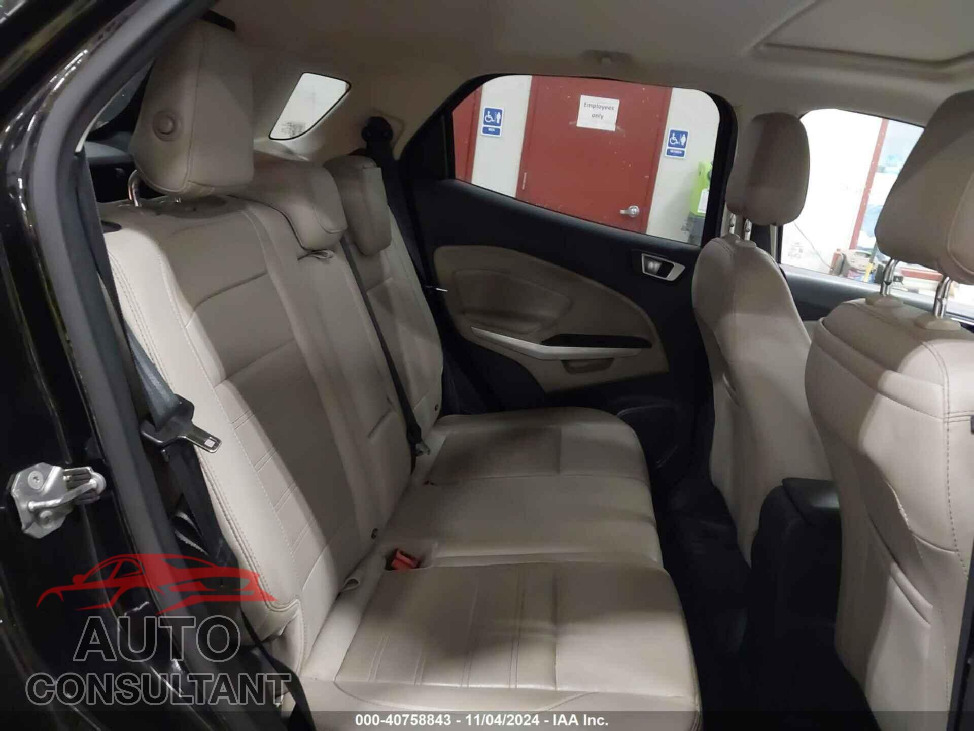 FORD ECOSPORT 2019 - MAJ6S3KL4KC297729