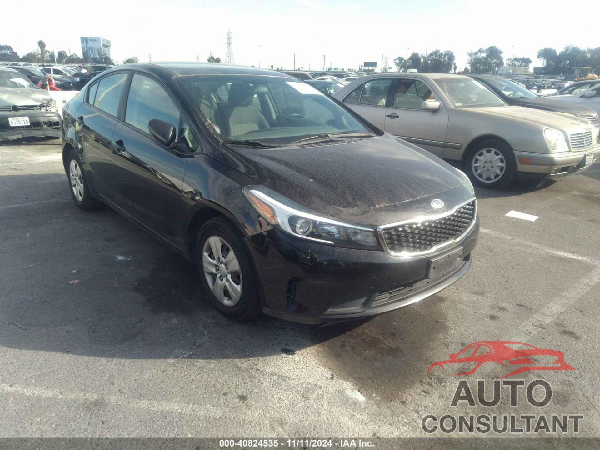 KIA FORTE 2017 - 3KPFK4A75HE092877