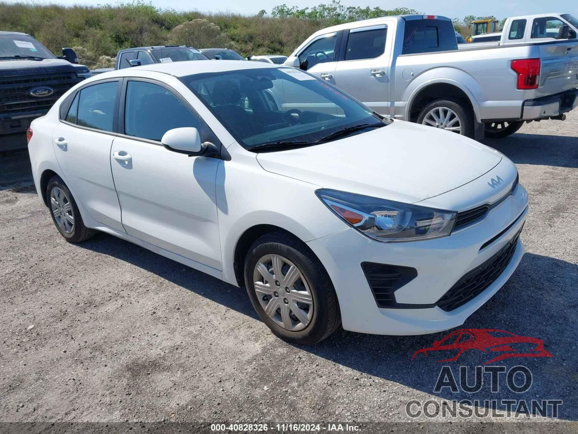 KIA RIO 2022 - 3KPA24AD8NE484280