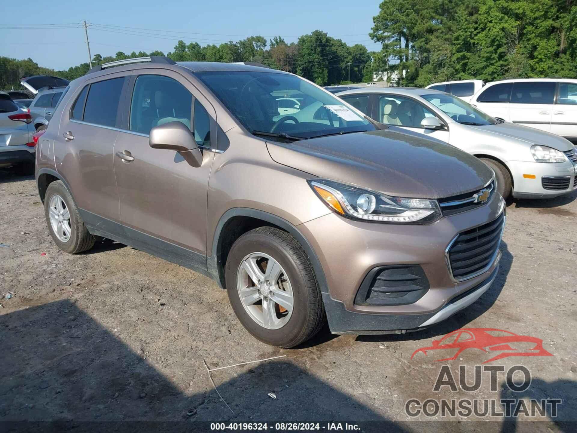 CHEVROLET TRAX 2018 - 3GNCJLSB1JL162208