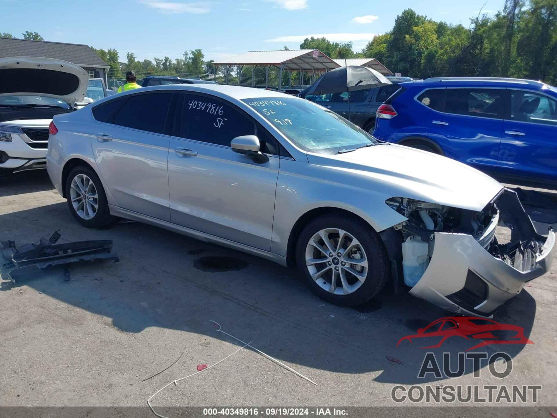 FORD FUSION 2019 - 3FA6P0HD5KR250906