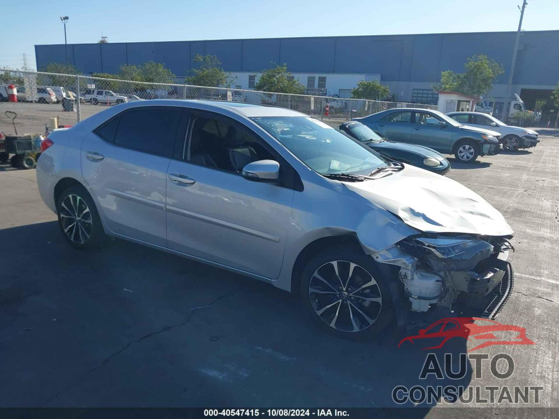 TOYOTA COROLLA 2018 - 2T1BURHE1JC016250