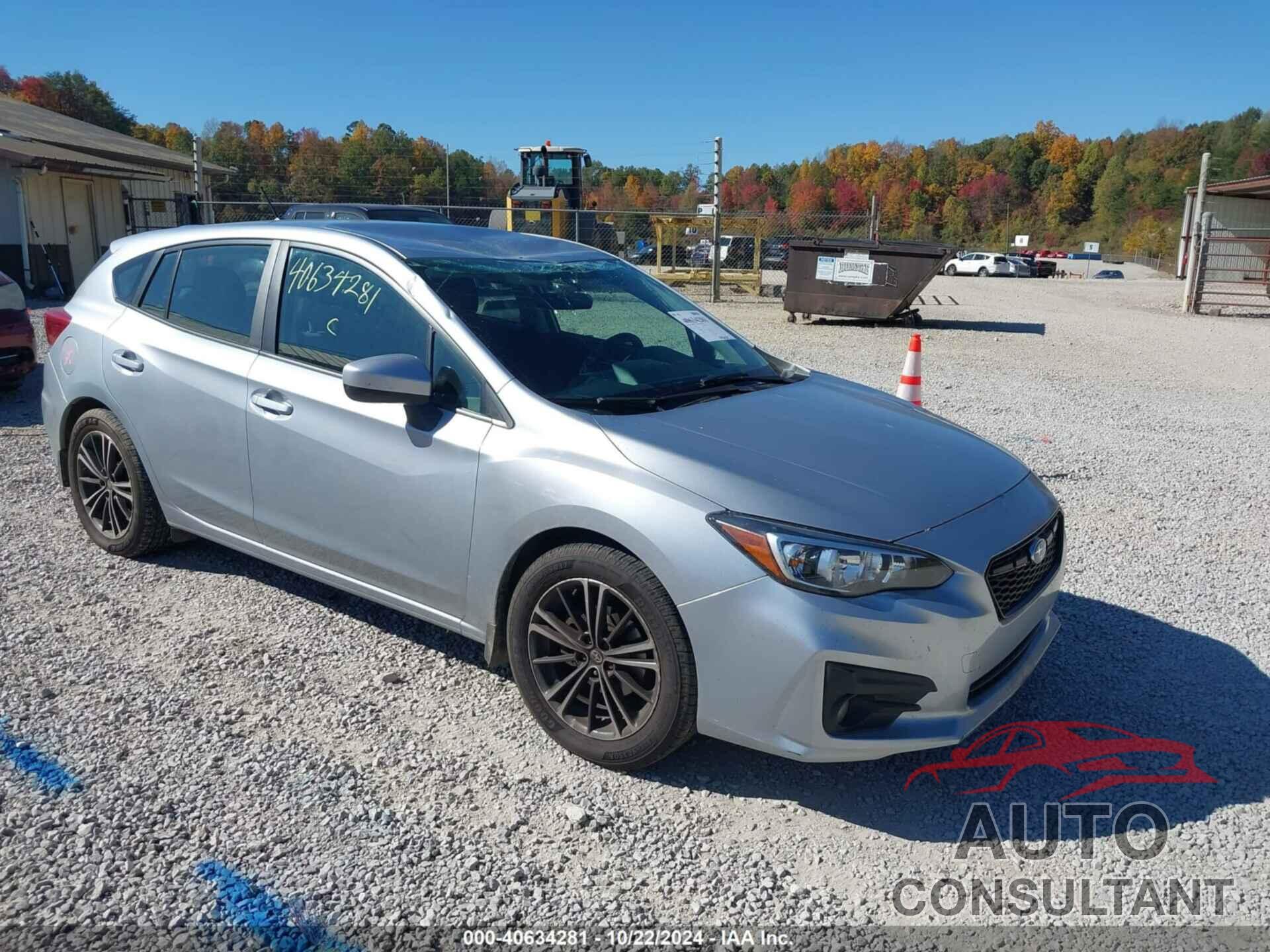 SUBARU IMPREZA 2018 - 4S3GTAA60J3734202
