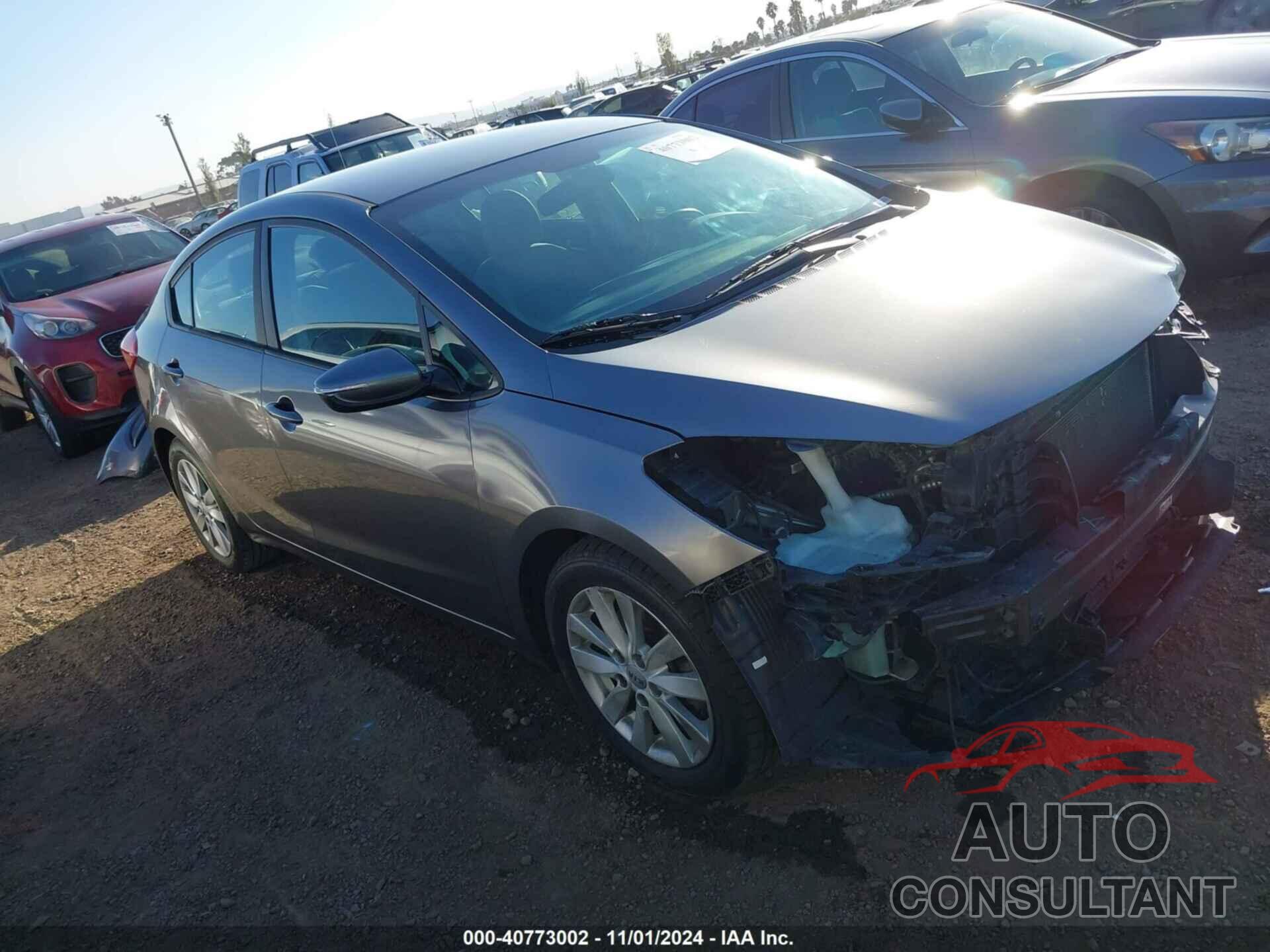 KIA FORTE 2016 - KNAFX4A68G5450411