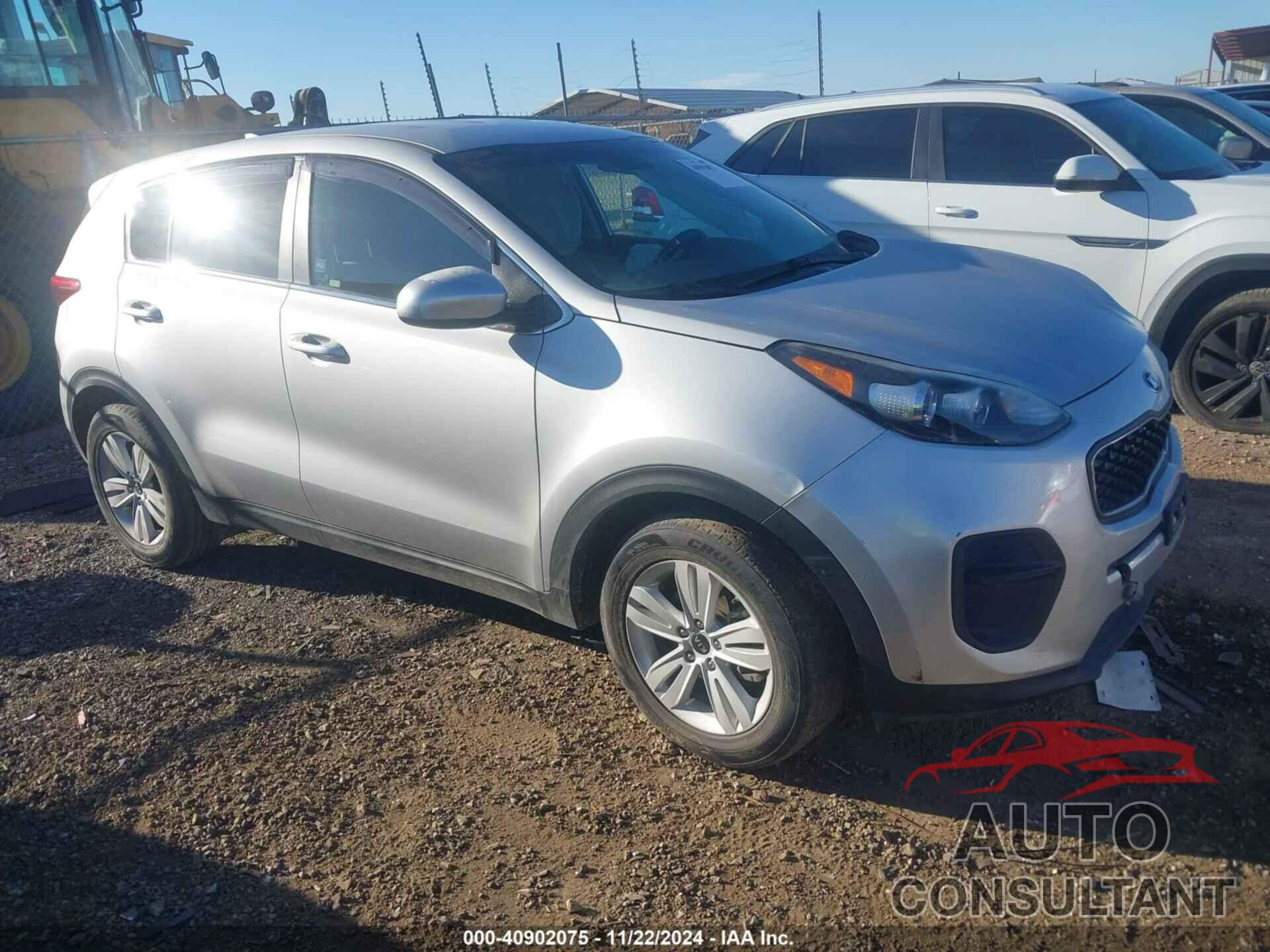 KIA SPORTAGE 2018 - KNDPM3AC7J7489549