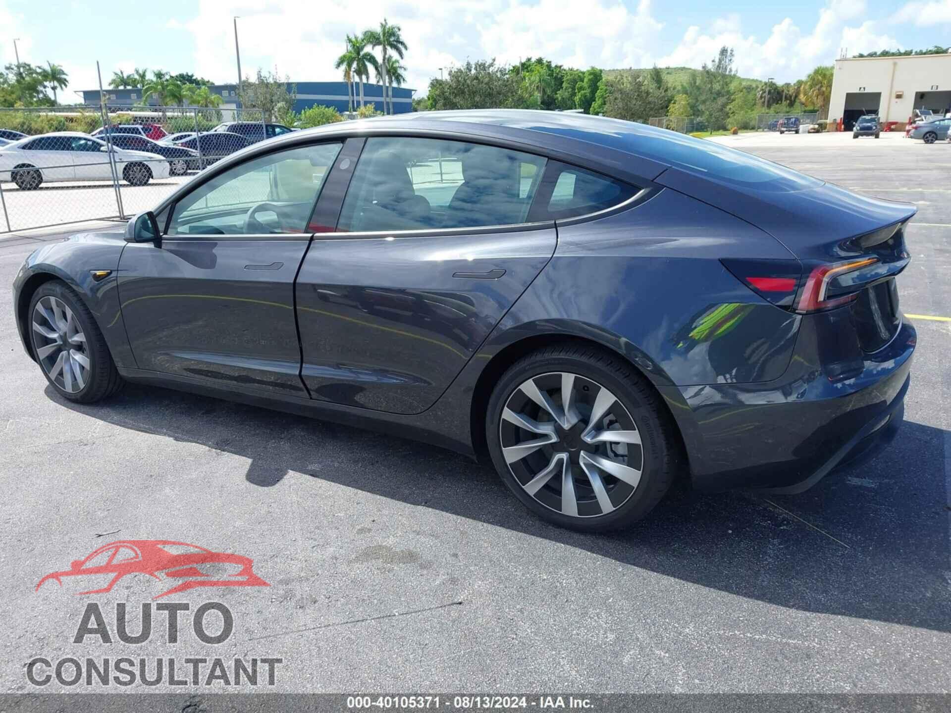 TESLA MODEL 3 2024 - 5YJ3E1EA6RF752130