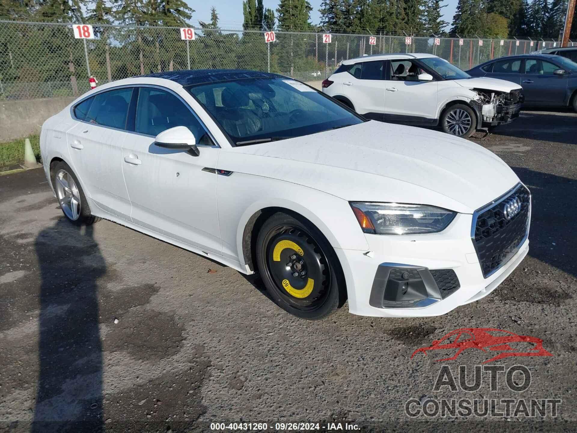 AUDI A5 2021 - WAUDACF58MA057451