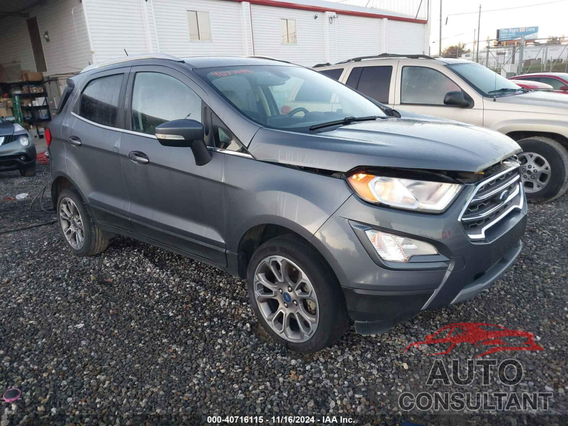 FORD ECOSPORT 2018 - MAJ6P1WL7JC190060