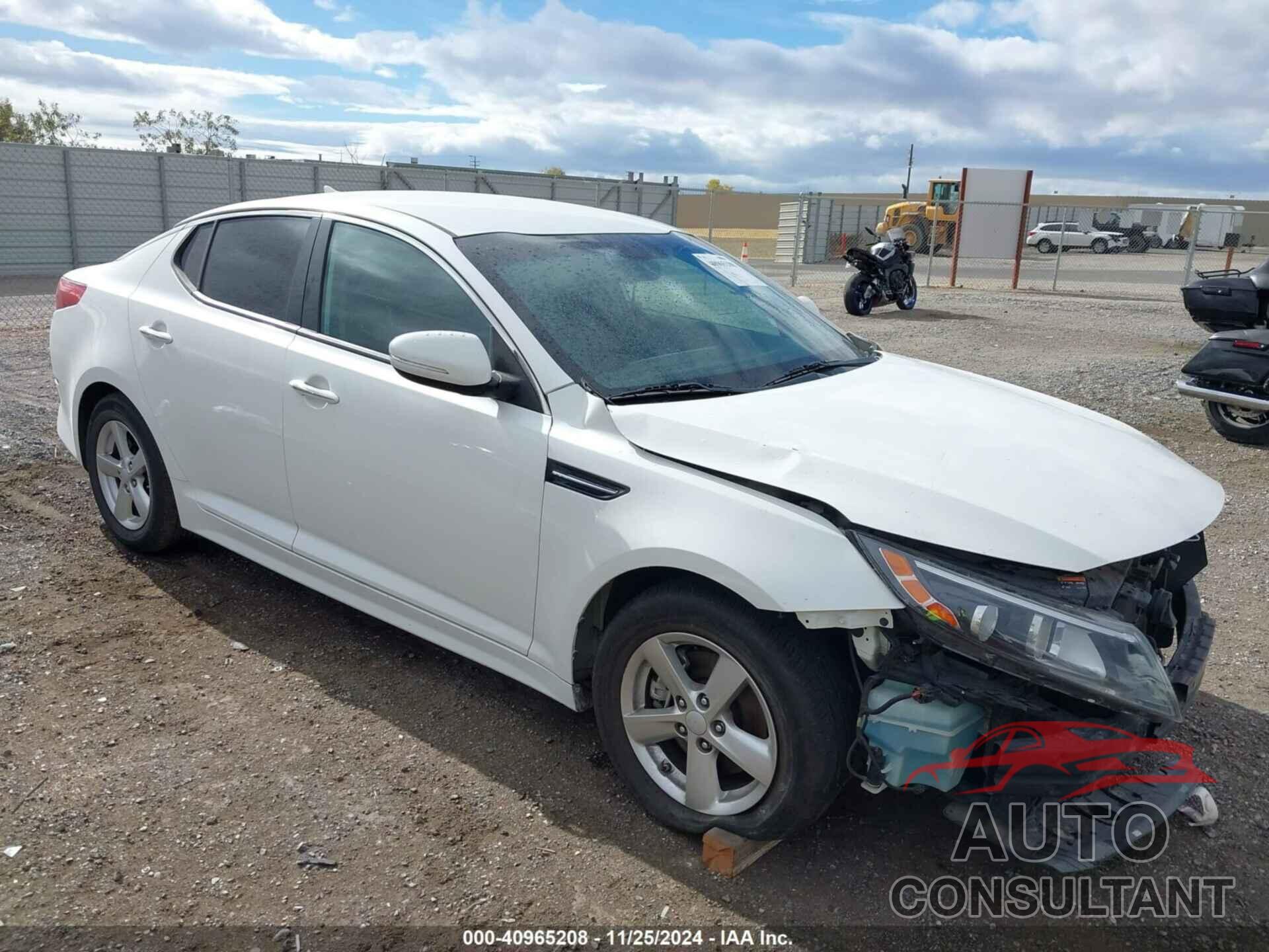 KIA OPTIMA 2015 - KNAGM4A75F5663465
