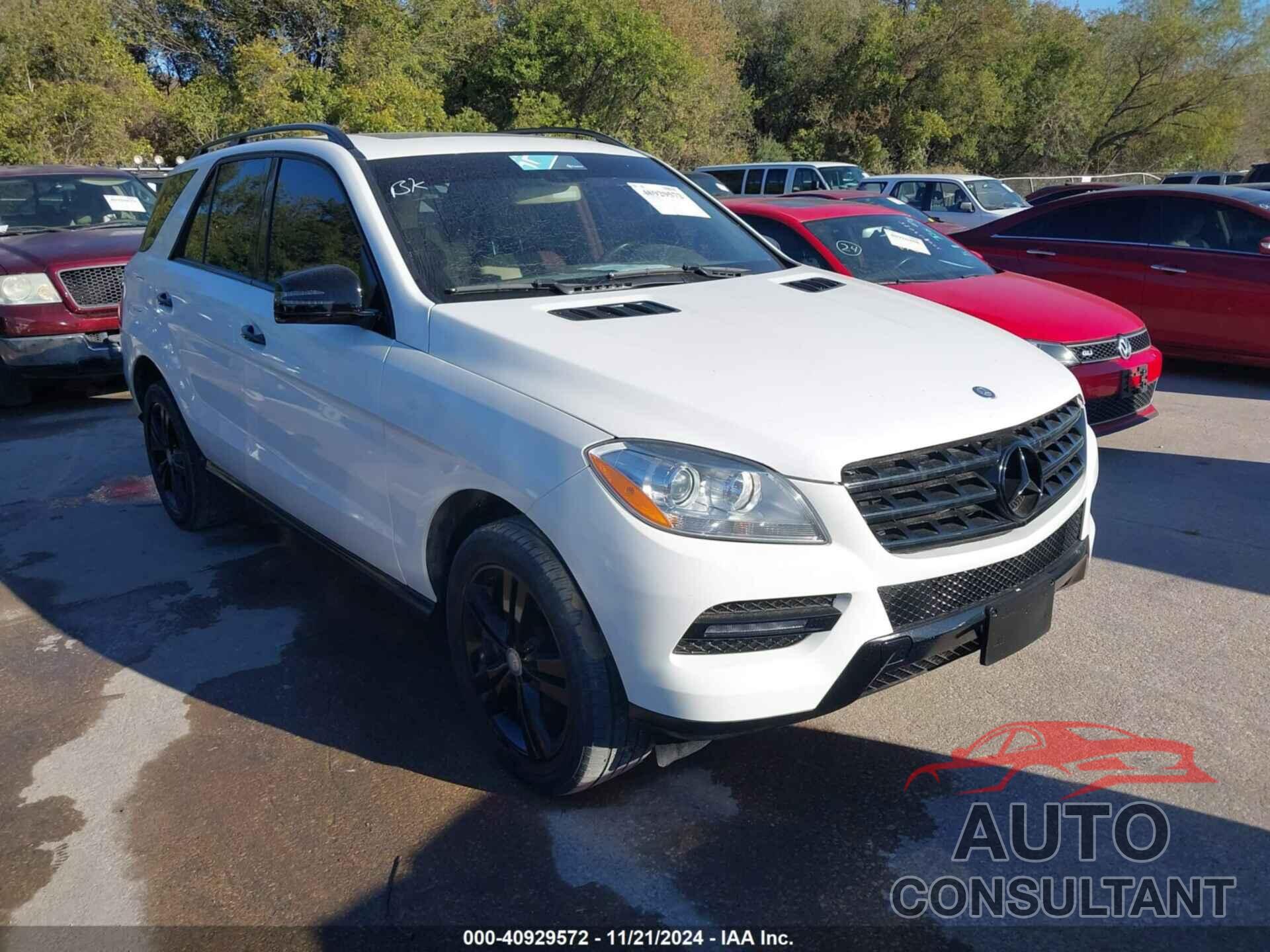 MERCEDES-BENZ ML 350 2014 - 4JGDA5HBXEA437373
