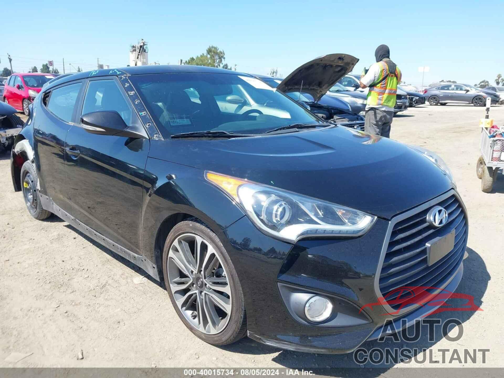 HYUNDAI VELOSTER 2016 - KMHTC6AE4GU249997