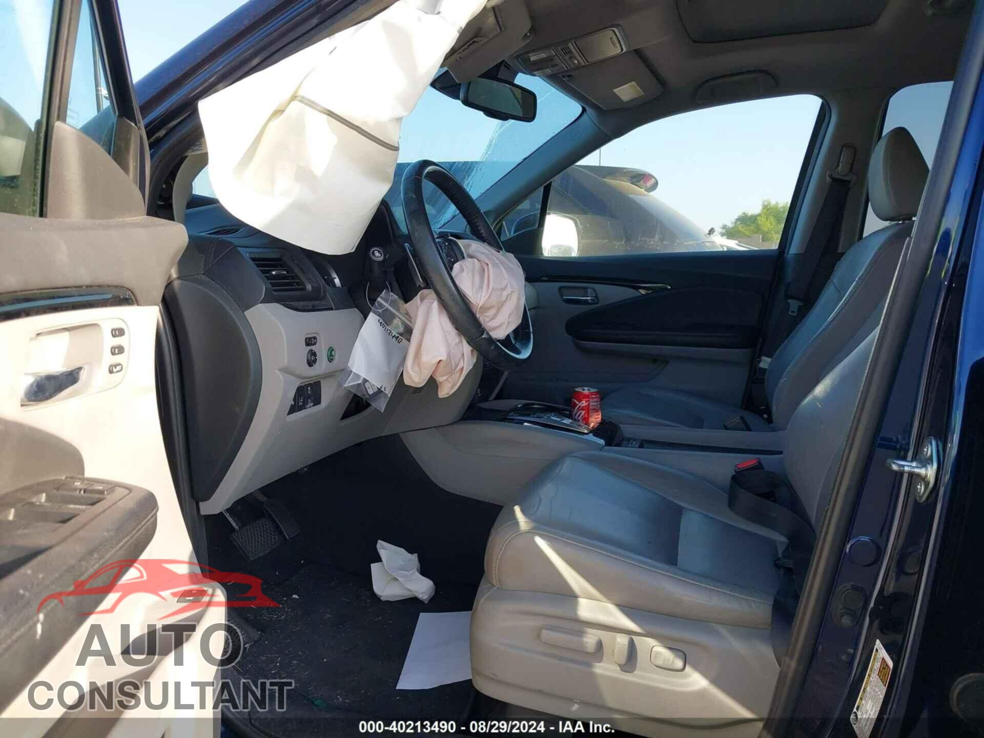 HONDA PILOT 2017 - 5FNYF6H95HB020331
