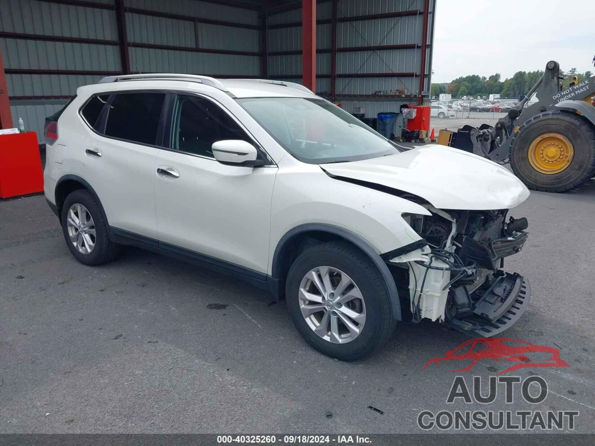 NISSAN ROGUE 2016 - KNMAT2MV9GP652629