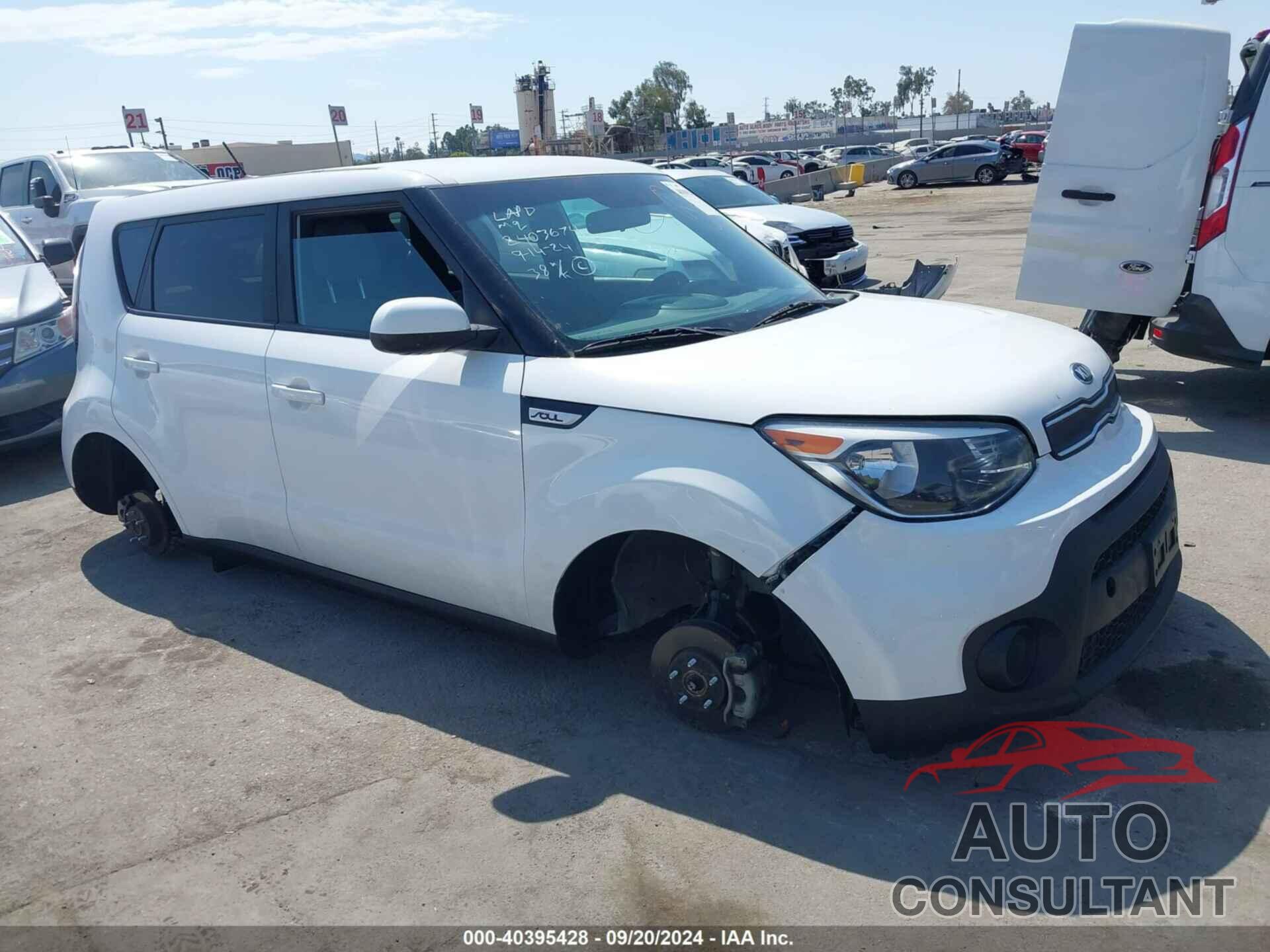 KIA SOUL 2017 - KNDJN2A23H7503378