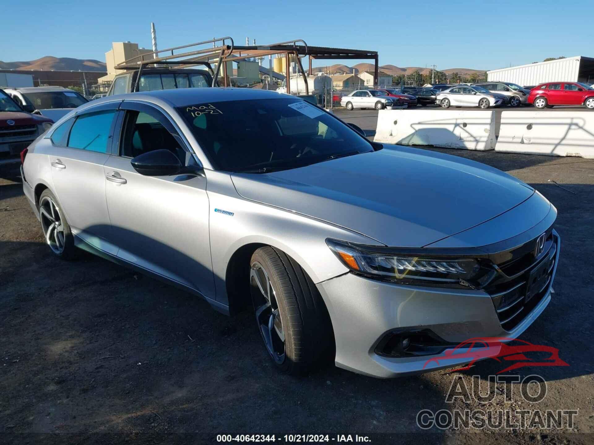 HONDA ACCORD 2022 - 1HGCV3F26NA047237