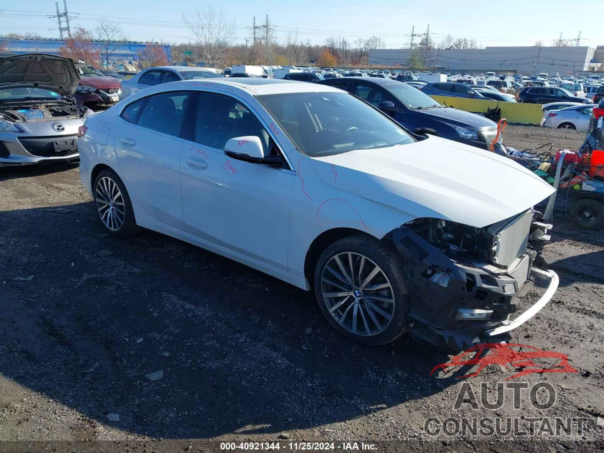 BMW 228I GRAN COUPE 2021 - WBA73AK06M7H05505