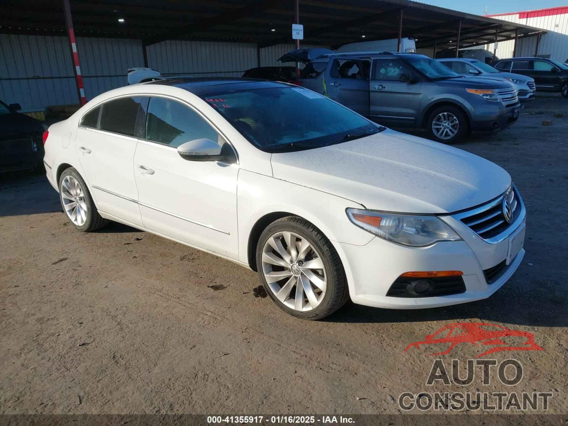 VOLKSWAGEN CC 2012 - WVWHP7AN5CE501653