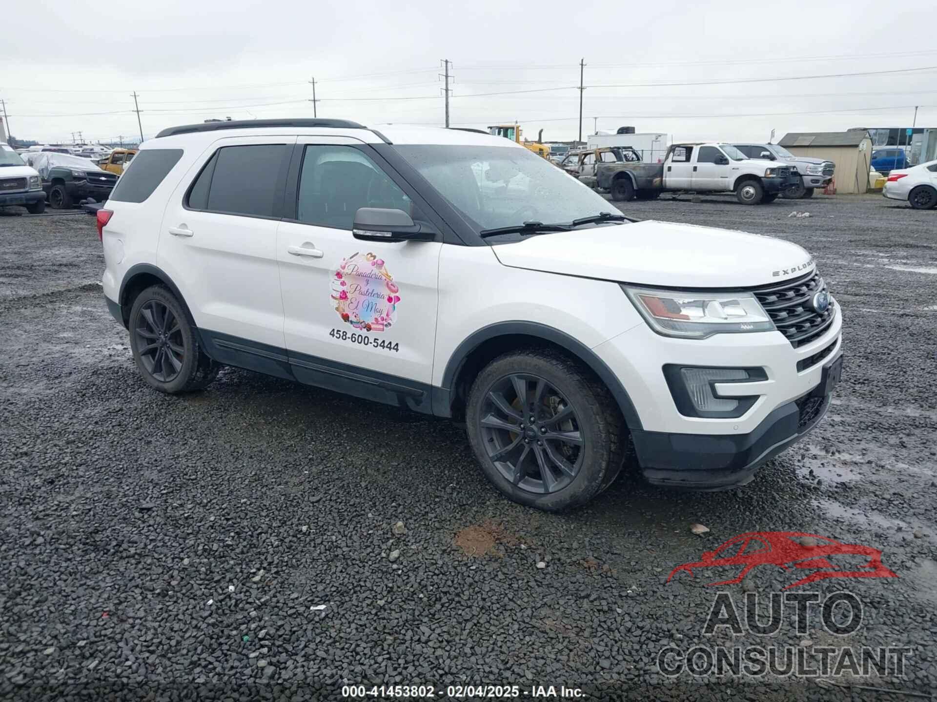 FORD EXPLORER 2017 - 1FM5K7D88HGA76198