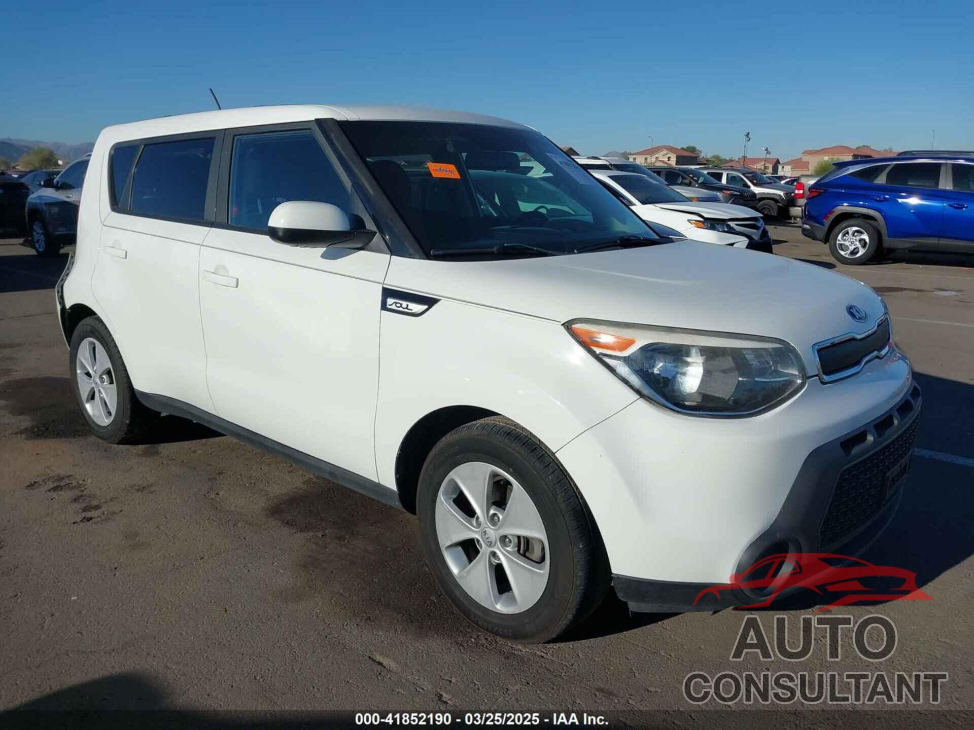 KIA SOUL 2016 - KNDJN2A29G7396979