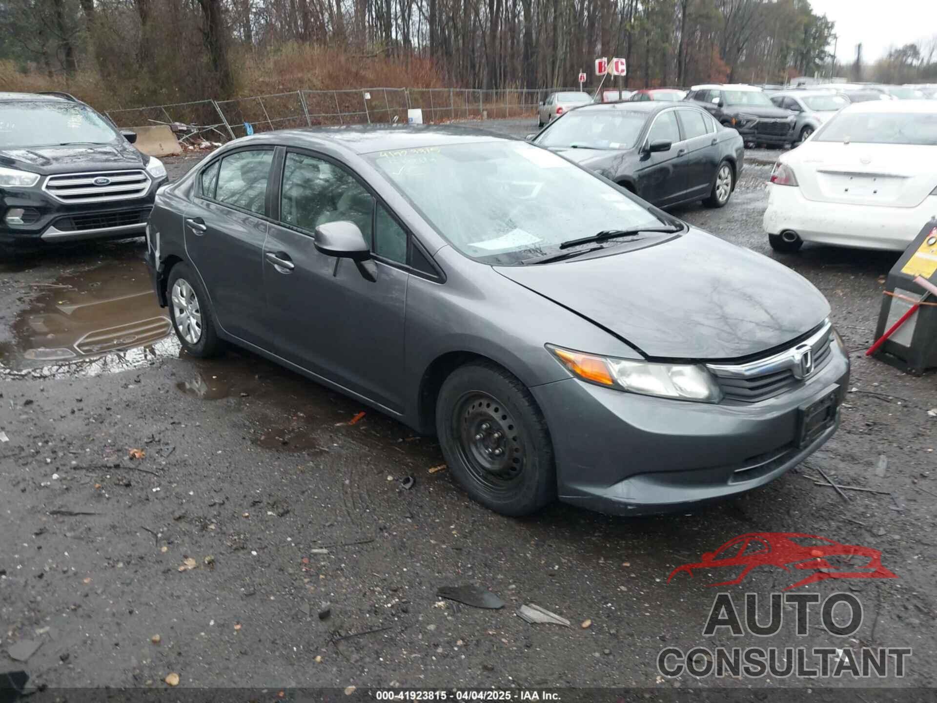HONDA CIVIC 2012 - 19XFB2F5XCE353697