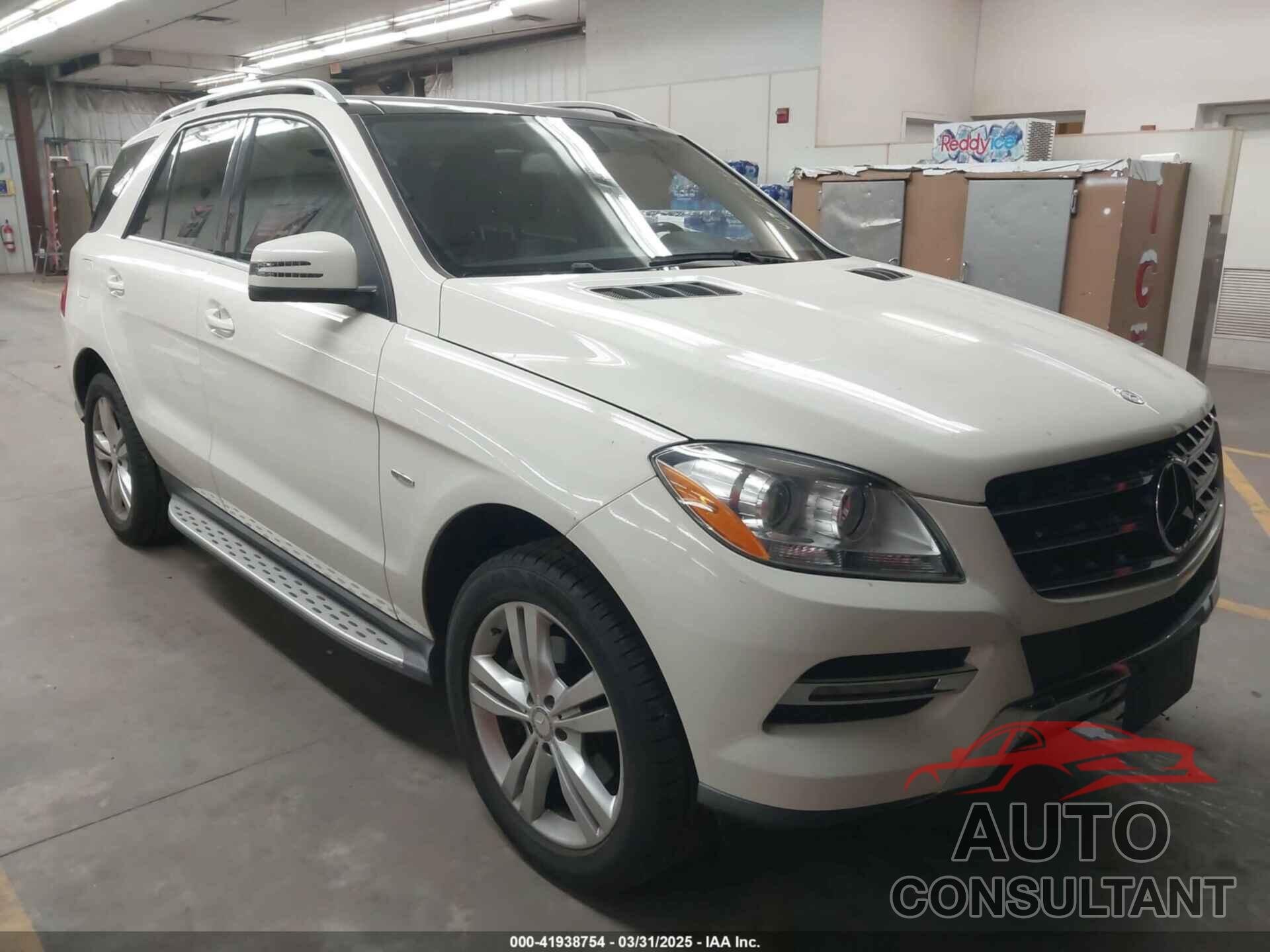 MERCEDES-BENZ ML 350 2012 - 4JGDA5HB1CA037084