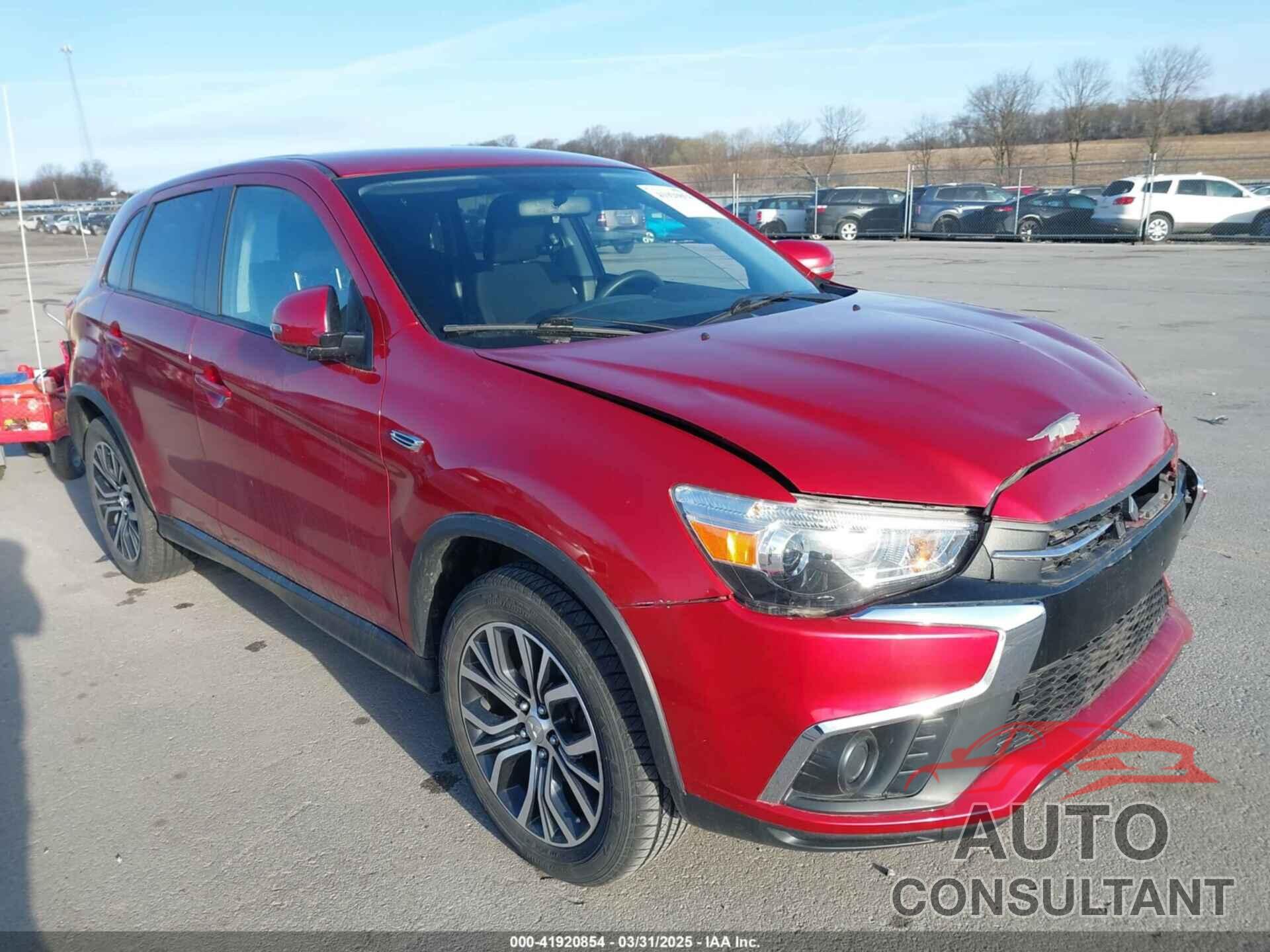 MITSUBISHI OUTLANDER SPORT 2019 - JA4AR3AU4KU004281