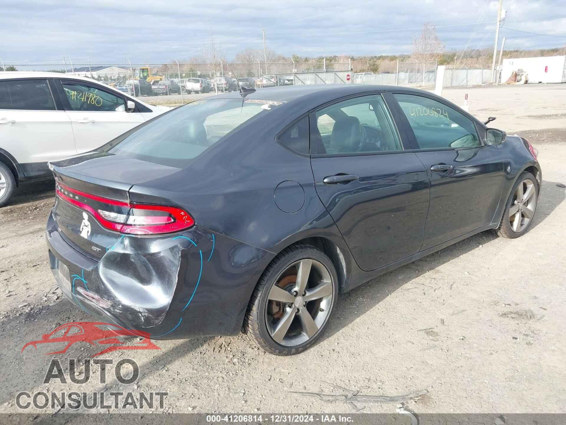 DODGE DART 2014 - 1C3CDFEB6ED672874