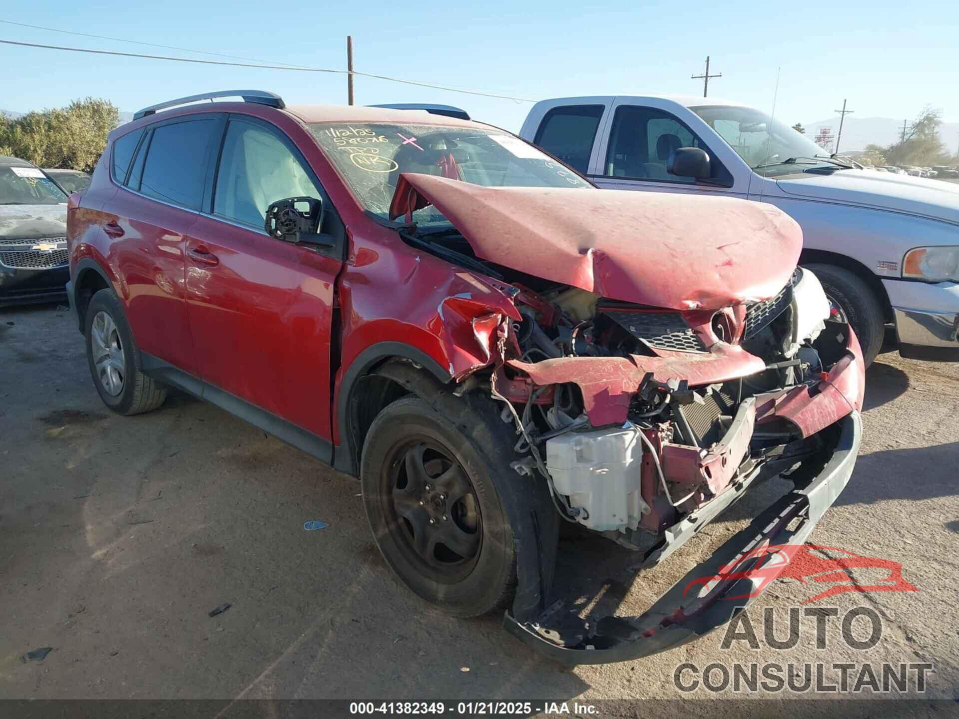 TOYOTA RAV4 2015 - JTMZFREV9FJ048792