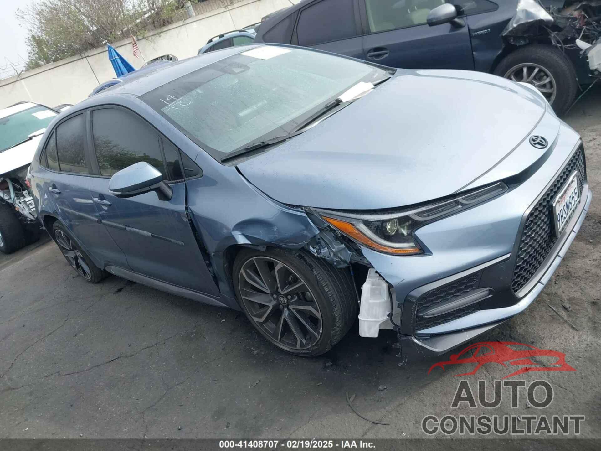 TOYOTA COROLLA 2022 - JTDS4MCE8NJ098448