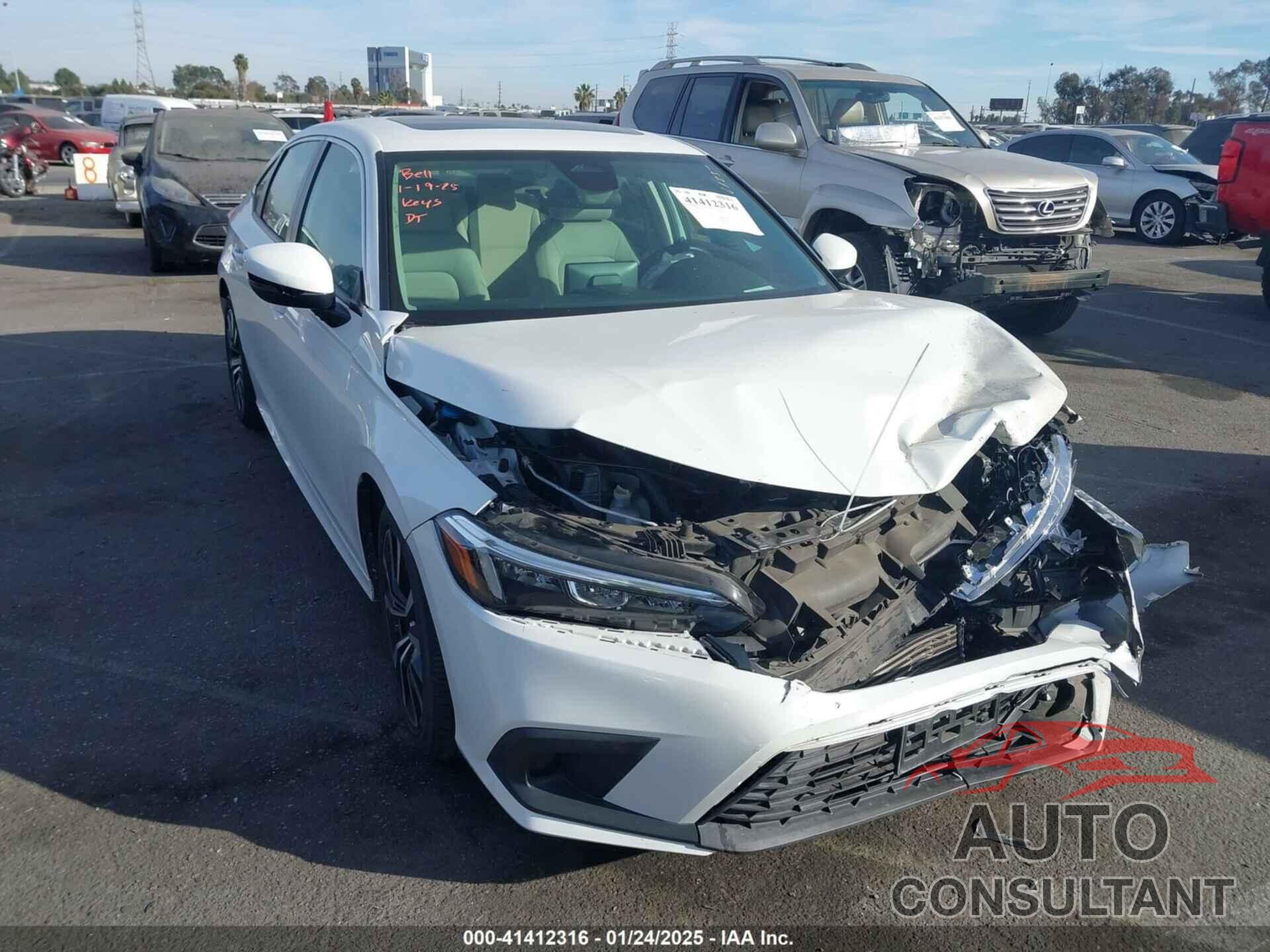 HONDA CIVIC 2022 - JHMFE1F77NX004274