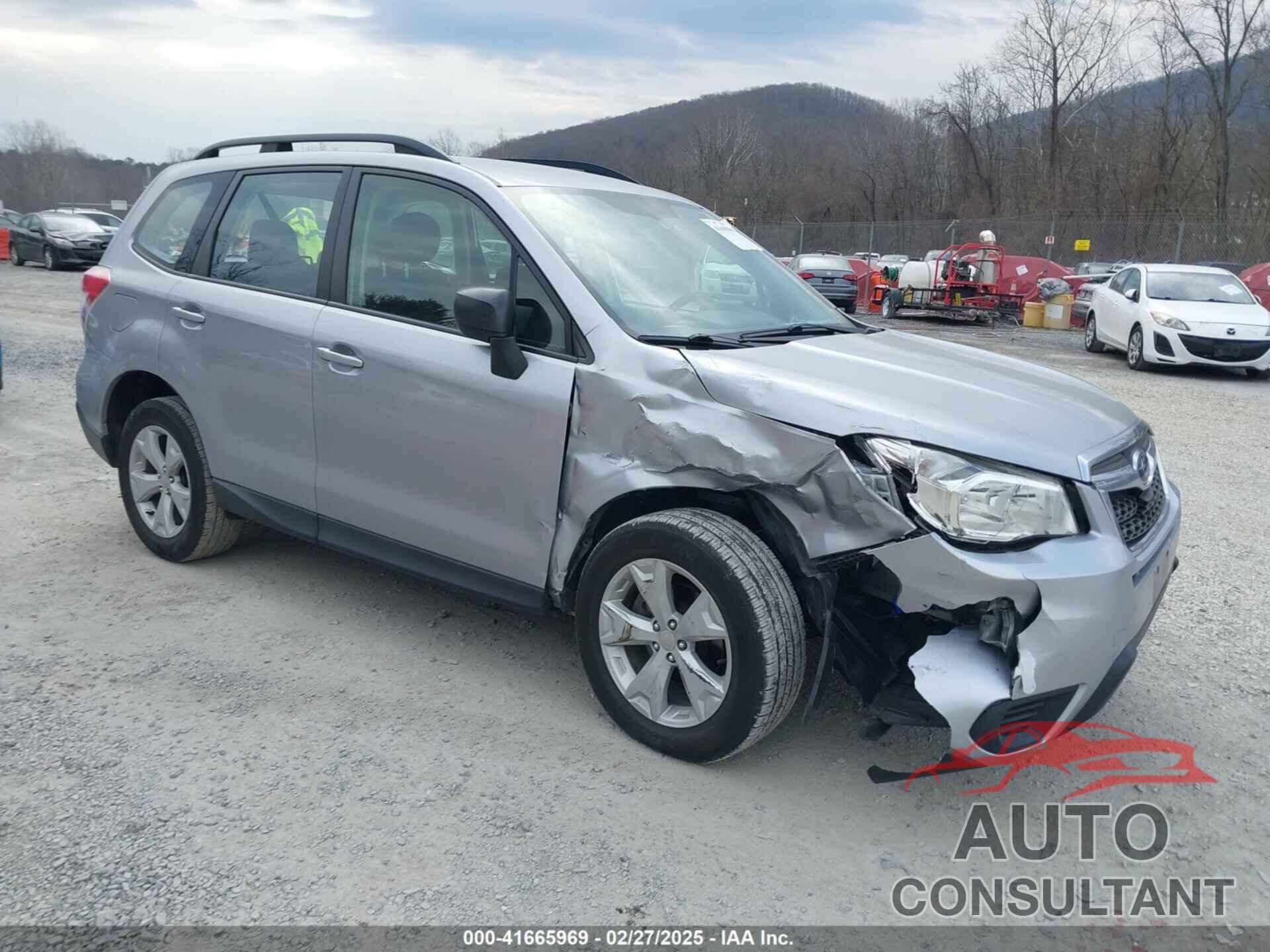 SUBARU FORESTER 2016 - JF2SJABC7GH445495