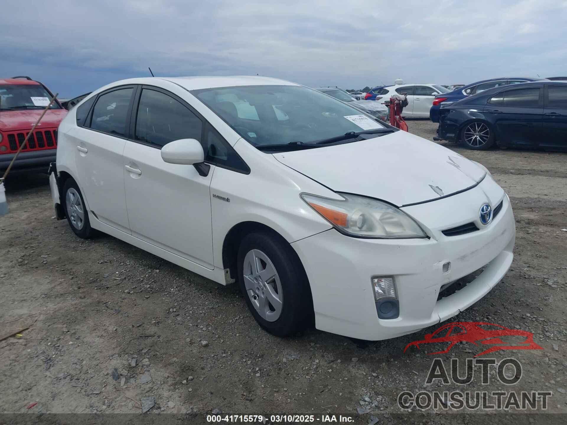 TOYOTA PRIUS 2011 - JTDKN3DU2B5366508