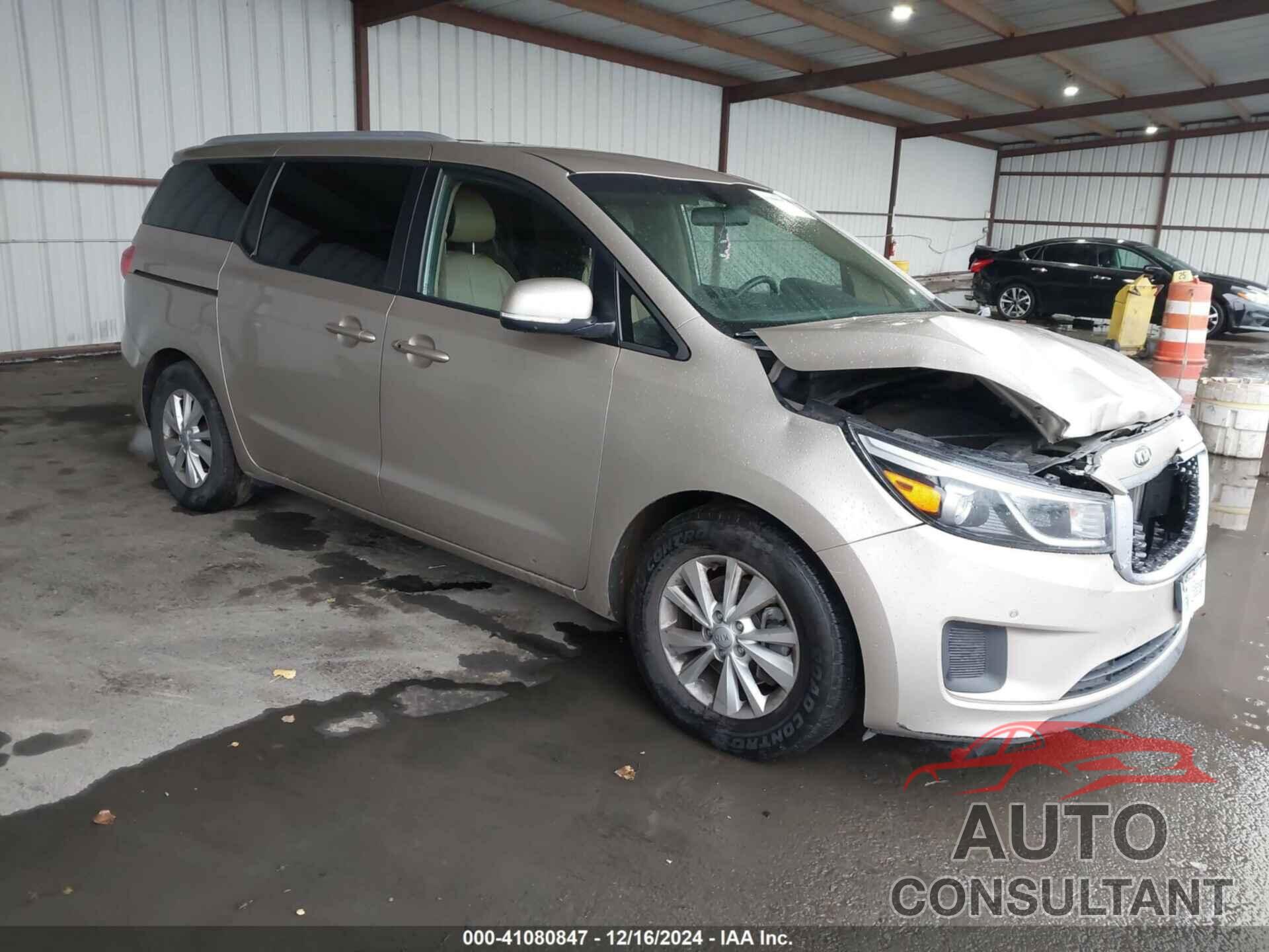 KIA SEDONA 2017 - KNDMB5C19H6255400