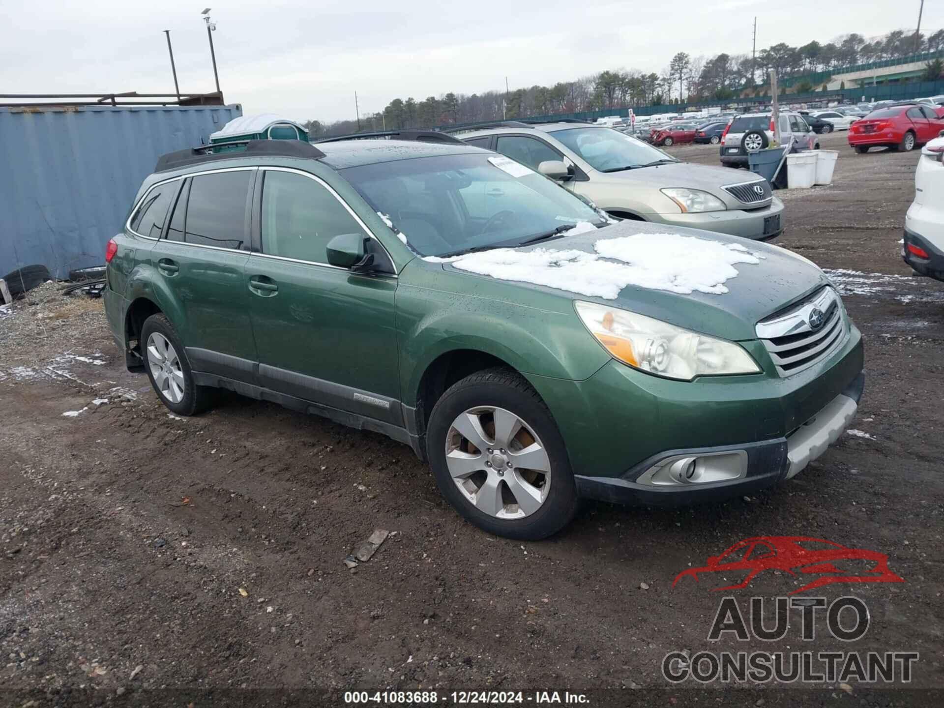 SUBARU OUTBACK 2011 - 4S4BRBKCXB3325527