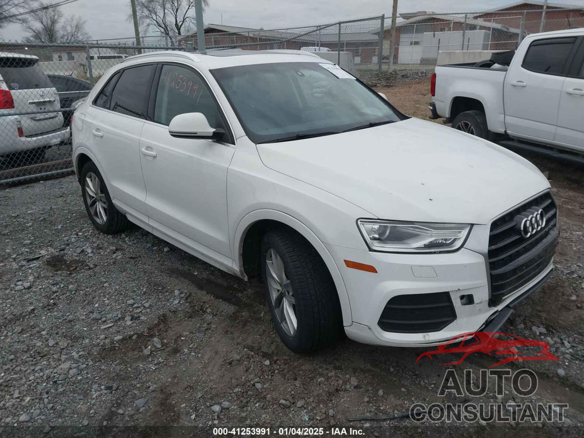 AUDI Q3 2016 - WA1BFCFS7GR018609