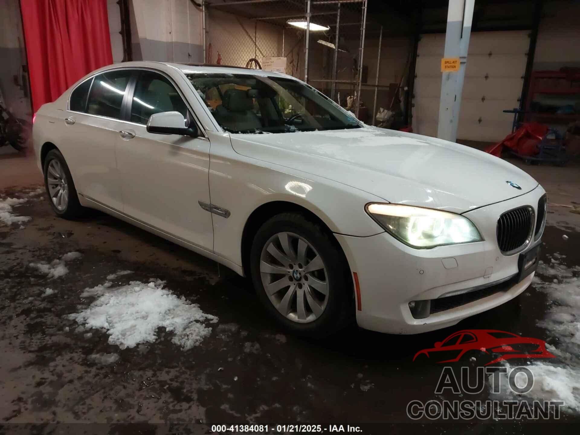 BMW 750I 2011 - WBAKA8C57BCY36544