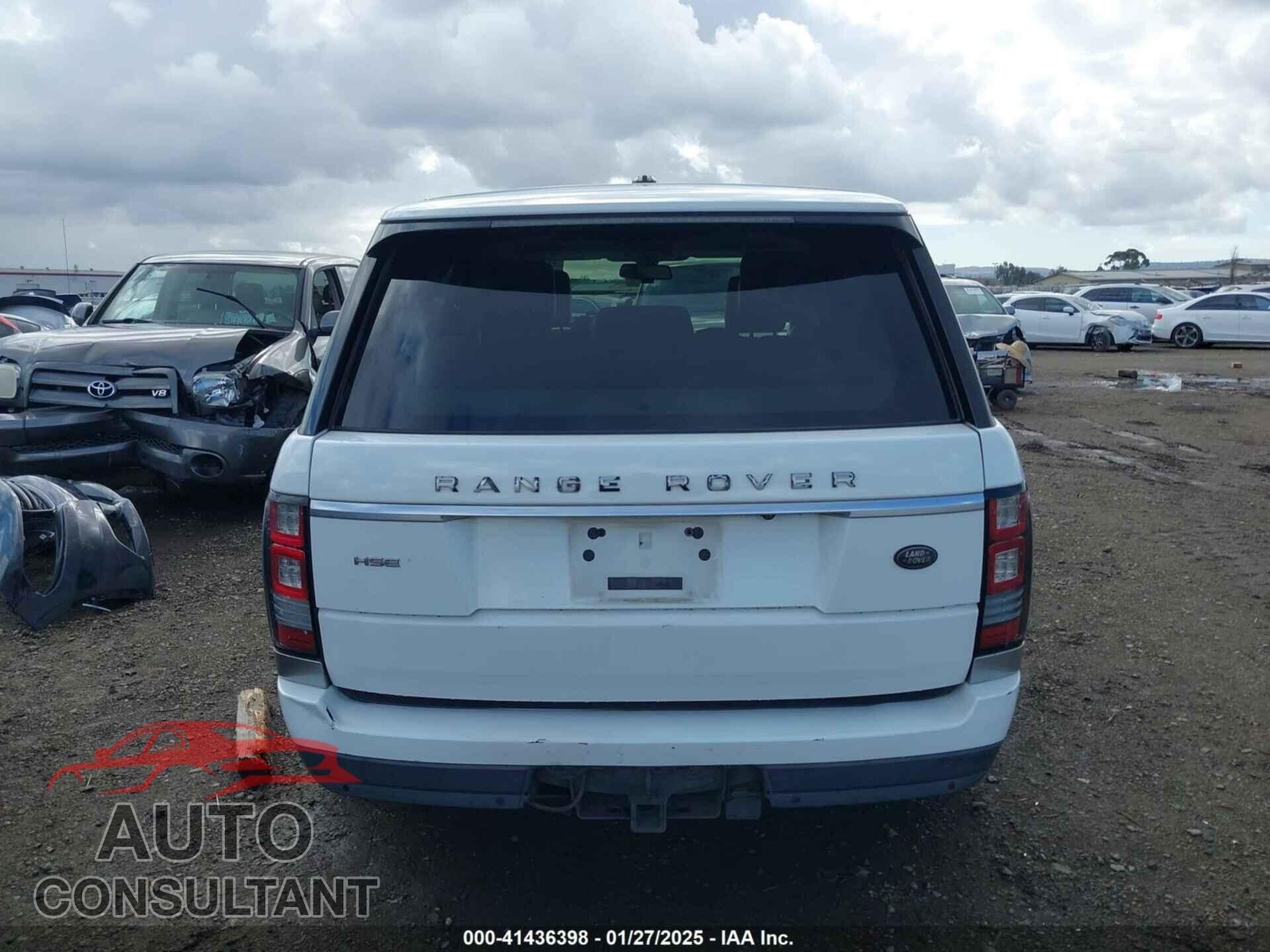 LAND ROVER RANGE ROVER 2013 - SALGS2DF1DA100751