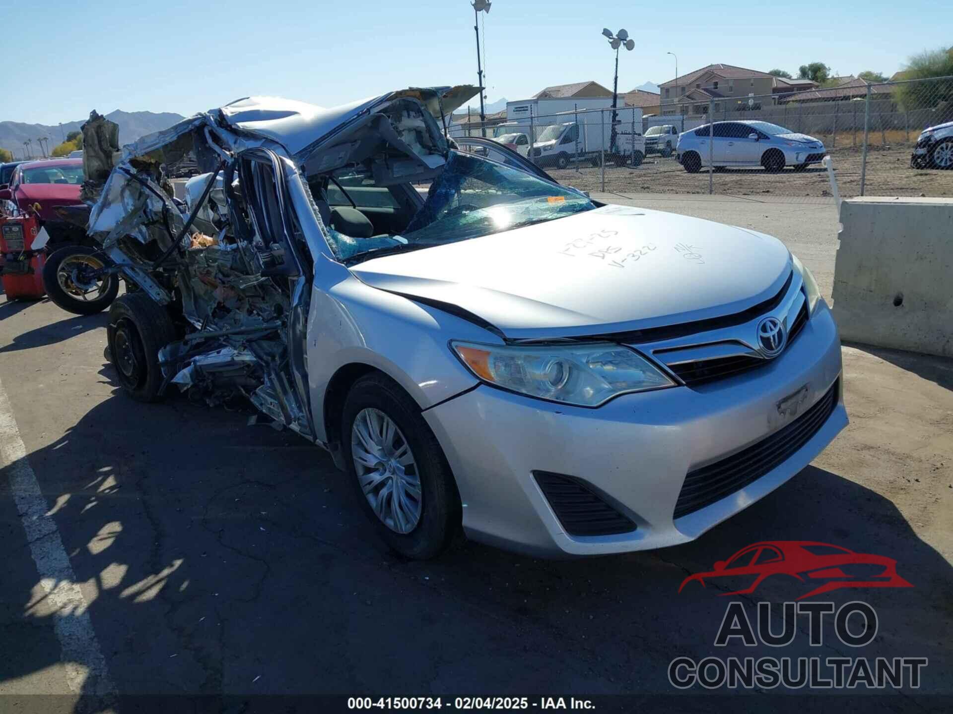 TOYOTA CAMRY 2012 - 4T1BF1FK4CU013221