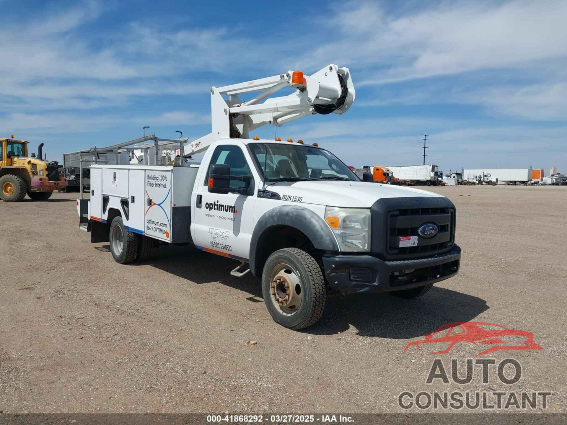 FORD F-450 CHASSIS 2014 - 1FDUF4GY2EEB42584