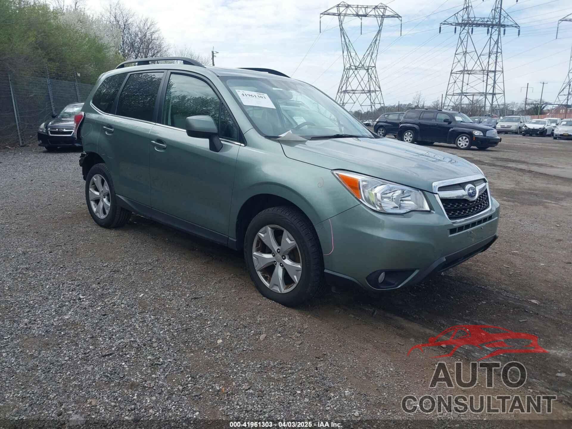 SUBARU FORESTER 2015 - JF2SJAHC5FH530874