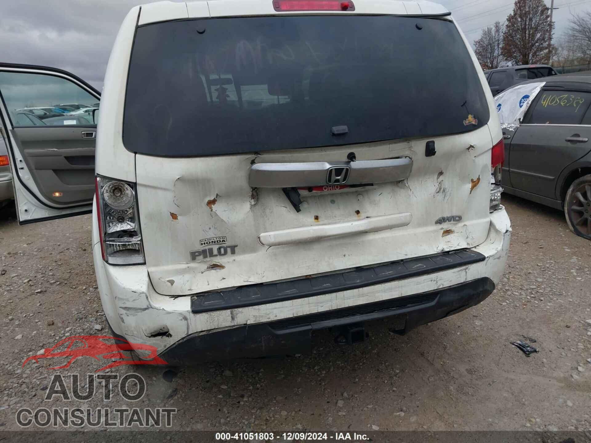 HONDA PILOT 2013 - 5FNYF4H28DB060887