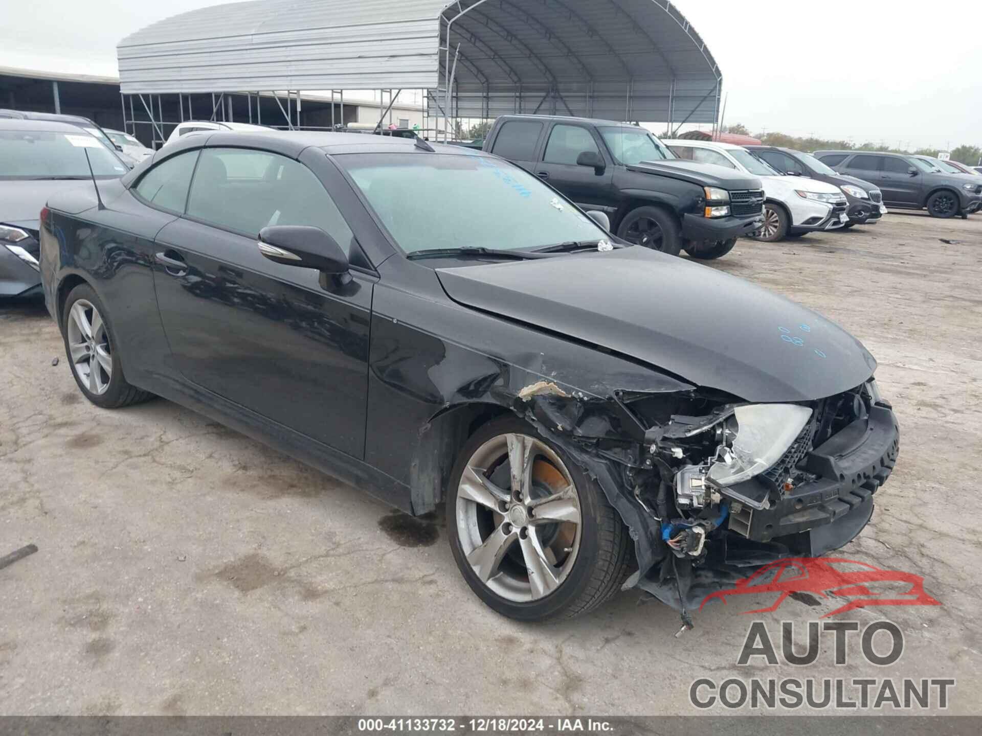 LEXUS IS 350C 2012 - JTHFE2C23C2507227