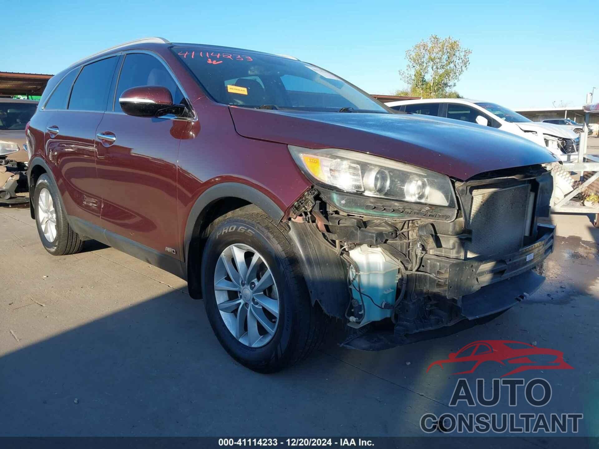 KIA SORENTO 2017 - 5XYPGDA37HG298580