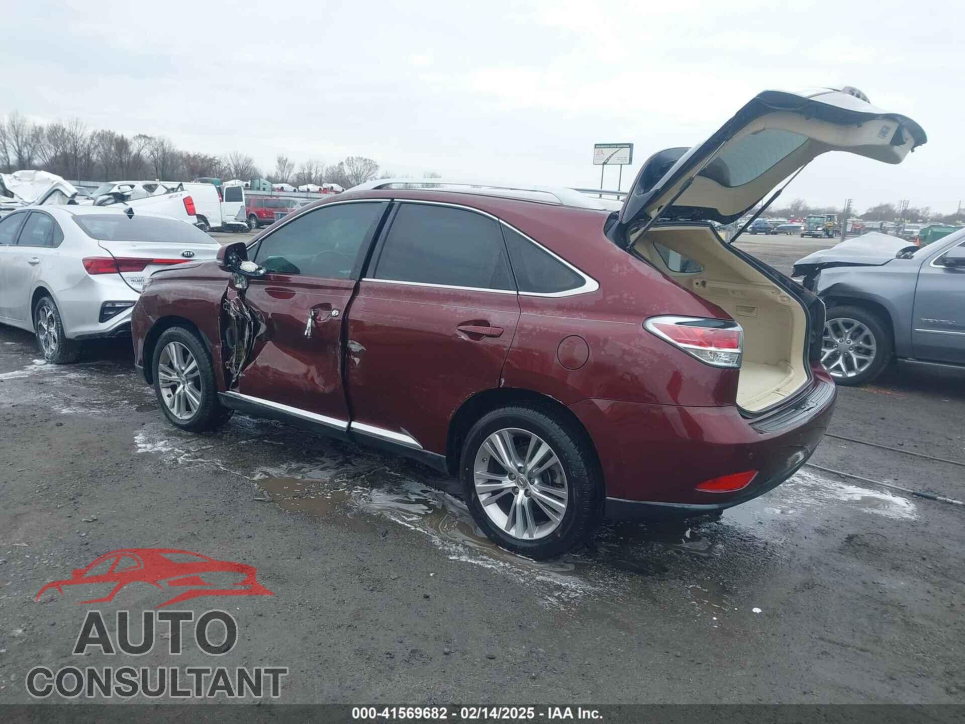 LEXUS RX 350 2015 - 2T2ZK1BA0FC153565
