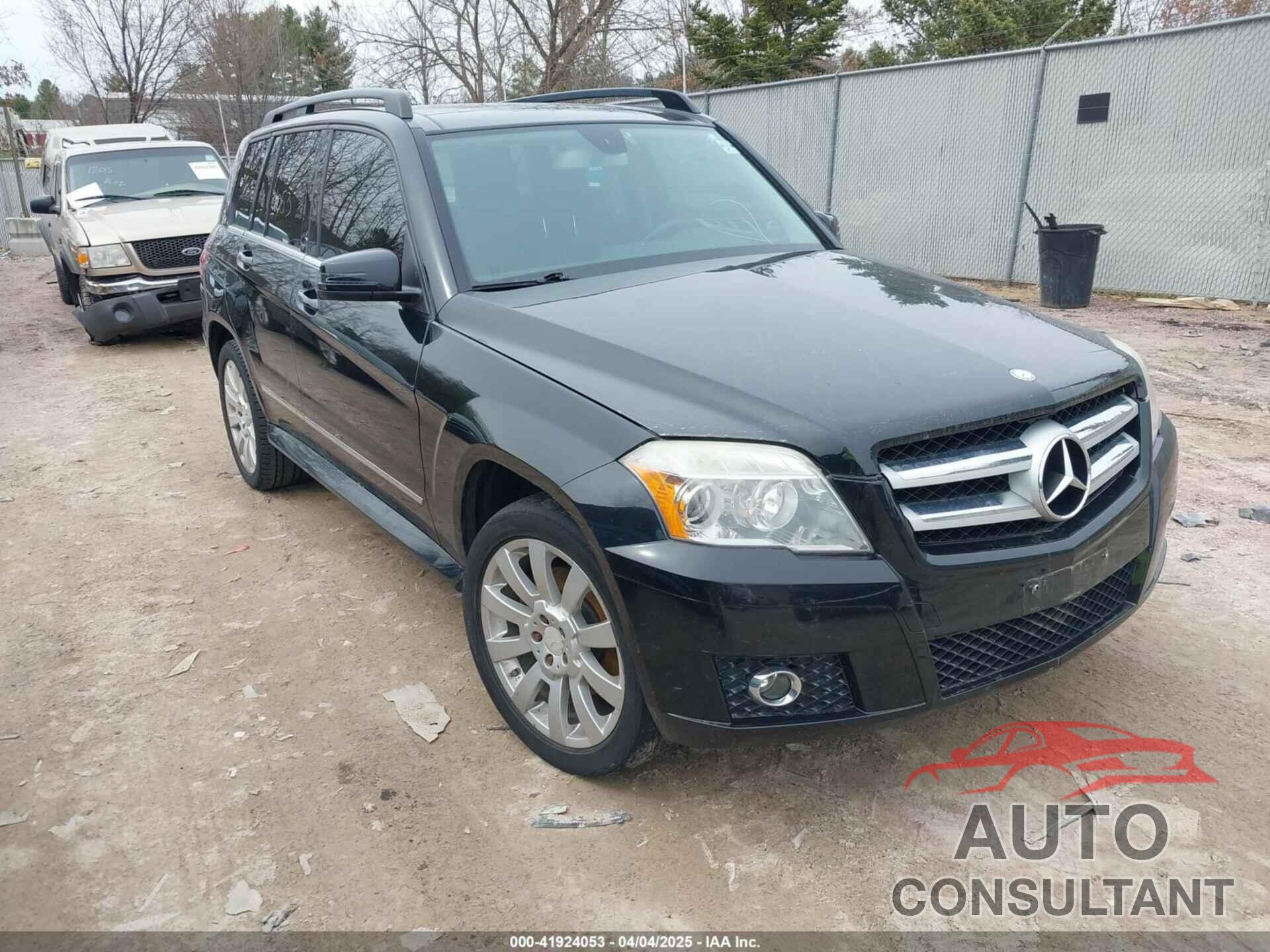 MERCEDES-BENZ GLK 350 2010 - WDCGG8HB1AF402262
