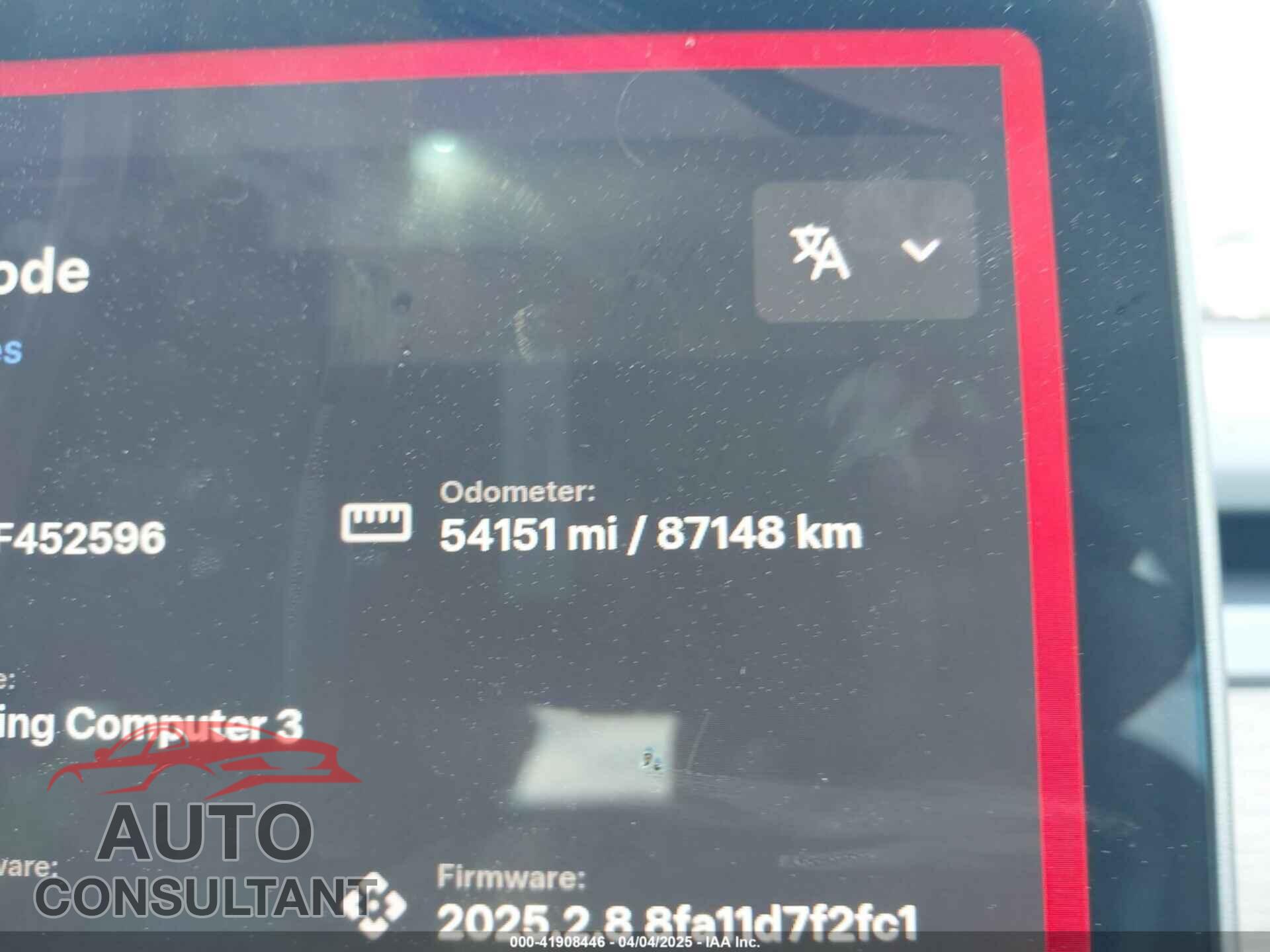 TESLA MODEL 3 2023 - 5YJ3E1EA2PF452596
